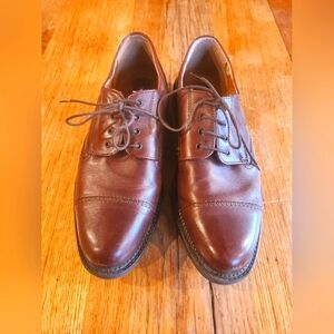 Men’s Baxter Brown Leather 11 Dress Shoes Made in Italy